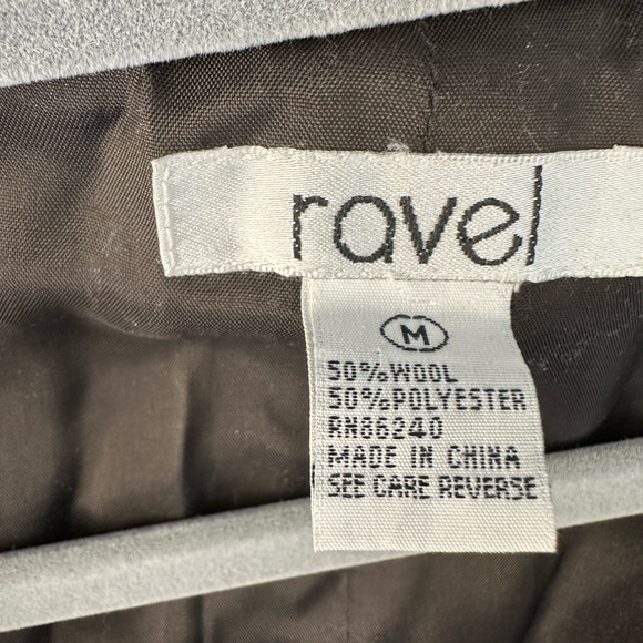 Shawl collar wool jacket SZ MED - Picture 5 of 12